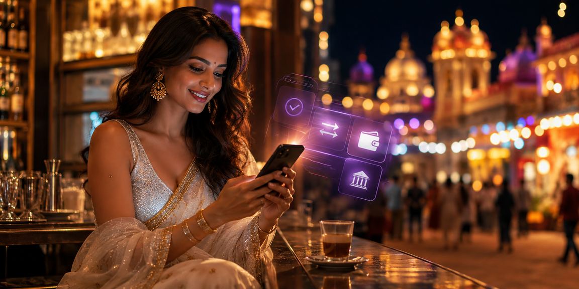 Player making a mobile deposit using Paytm in India